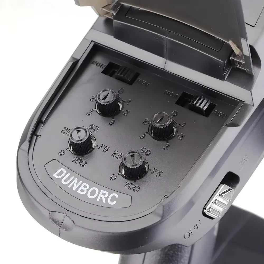 DUMBORC X6 X4 2,4G 4CH 6CH Sender P6F P6FG P6DCG Gyro Empfänger LED Licht für 1/10 1/8 RC Auto Crawler Axial SCX10 D90 Boot – Detail 10