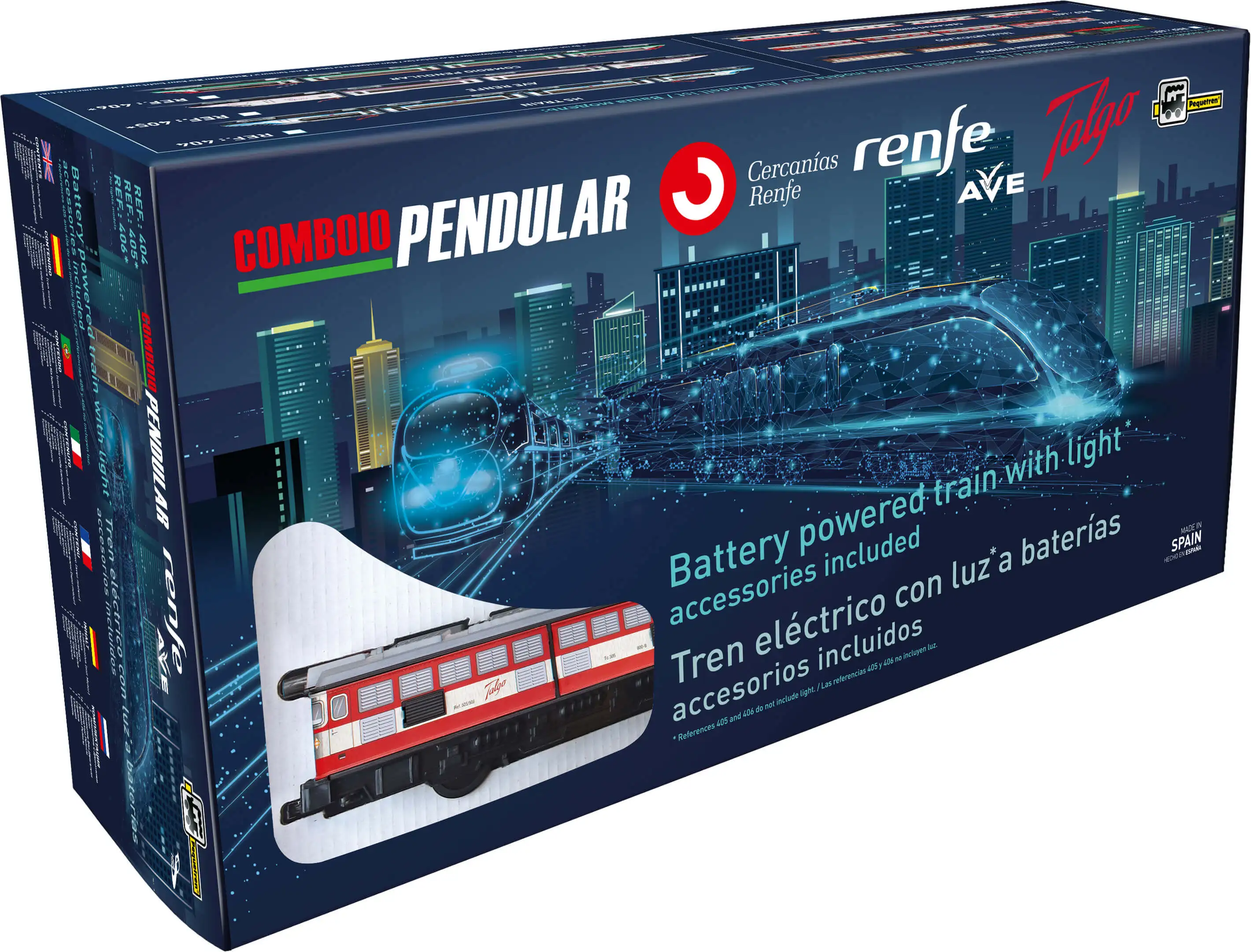 Hape Tren Juego De Tren Electru00f3nico Clu00e1sico Para Niu00f1os