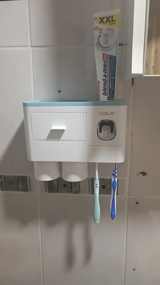 Best Toothpaste Dispenser Bathroom organizer photo review
