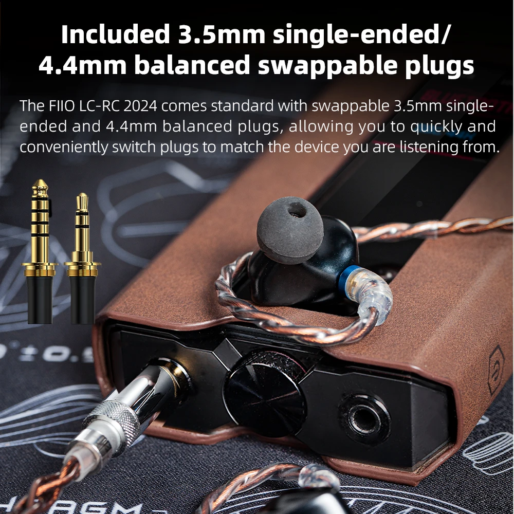FiiO LC-RC 2024 古河単結晶銅ヘッドフォン MMCX ケーブル - AliExpress 44
