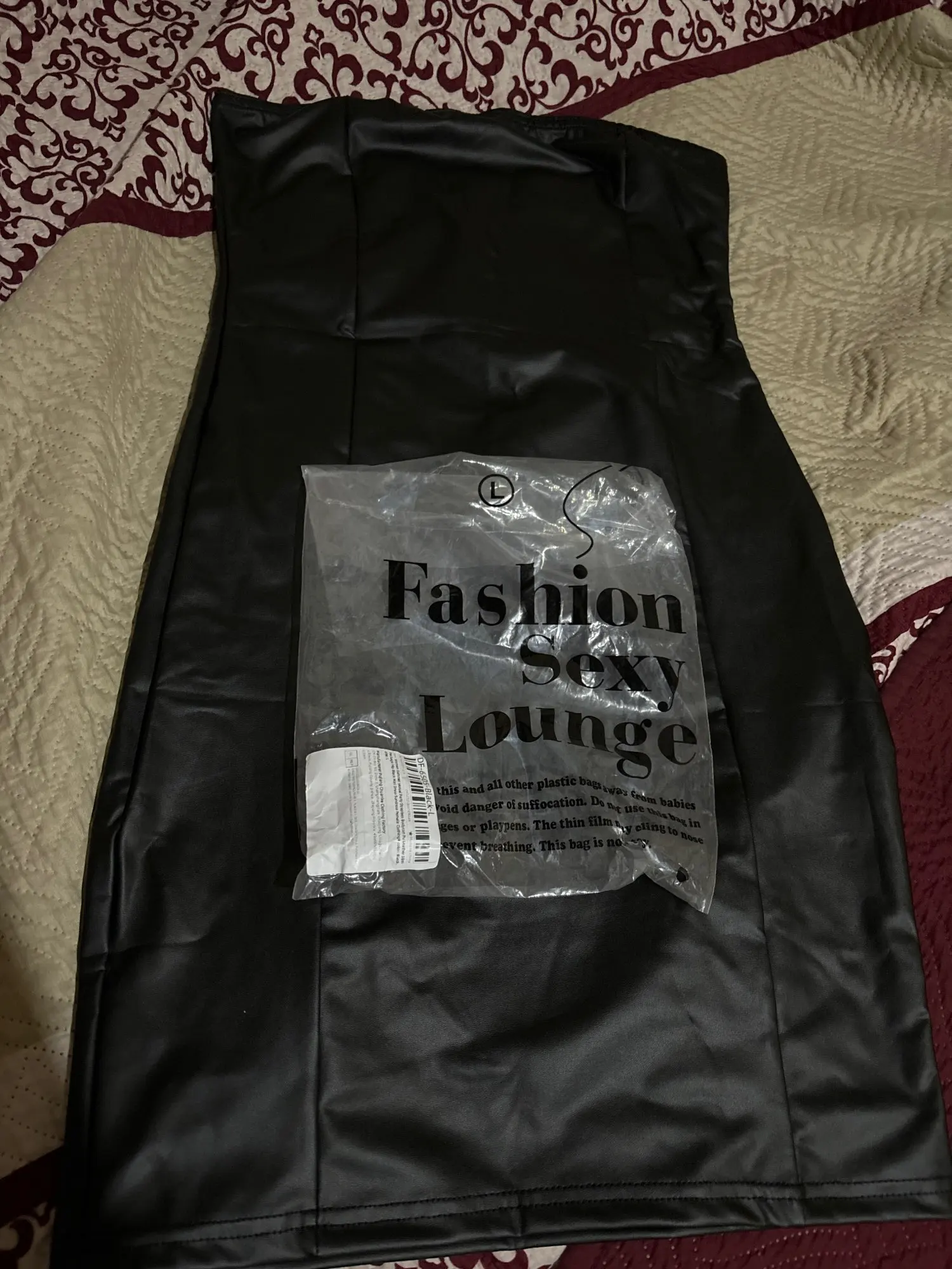 Elegant Black Strapless Bodycon Mini - Perfect Party Dress photo review