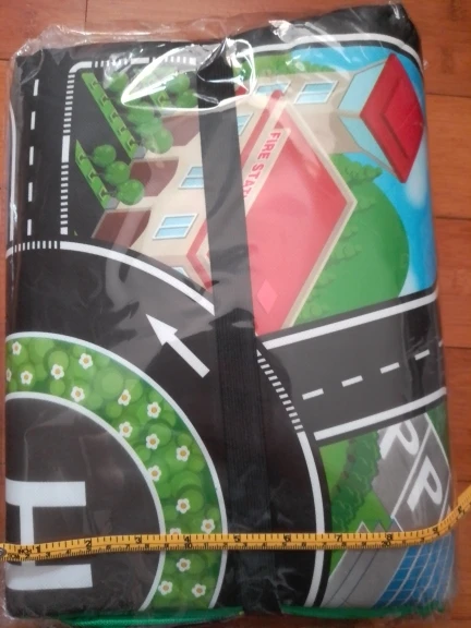 Kids Playmat Waterproof Non-Toxic Educational Rug for Toddlers - Dino photo review