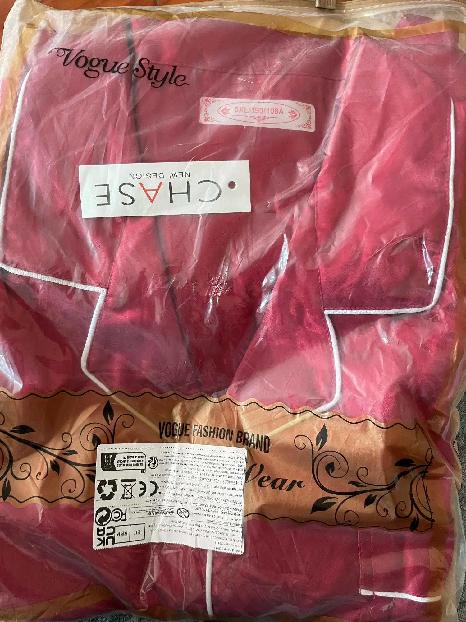 Plus Size Luxurious Silk Pajamas for All Seasons Comfort photo review