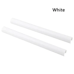 Sport Styling Car Front Grille Trim Strip - Set of 2 Pieces - White