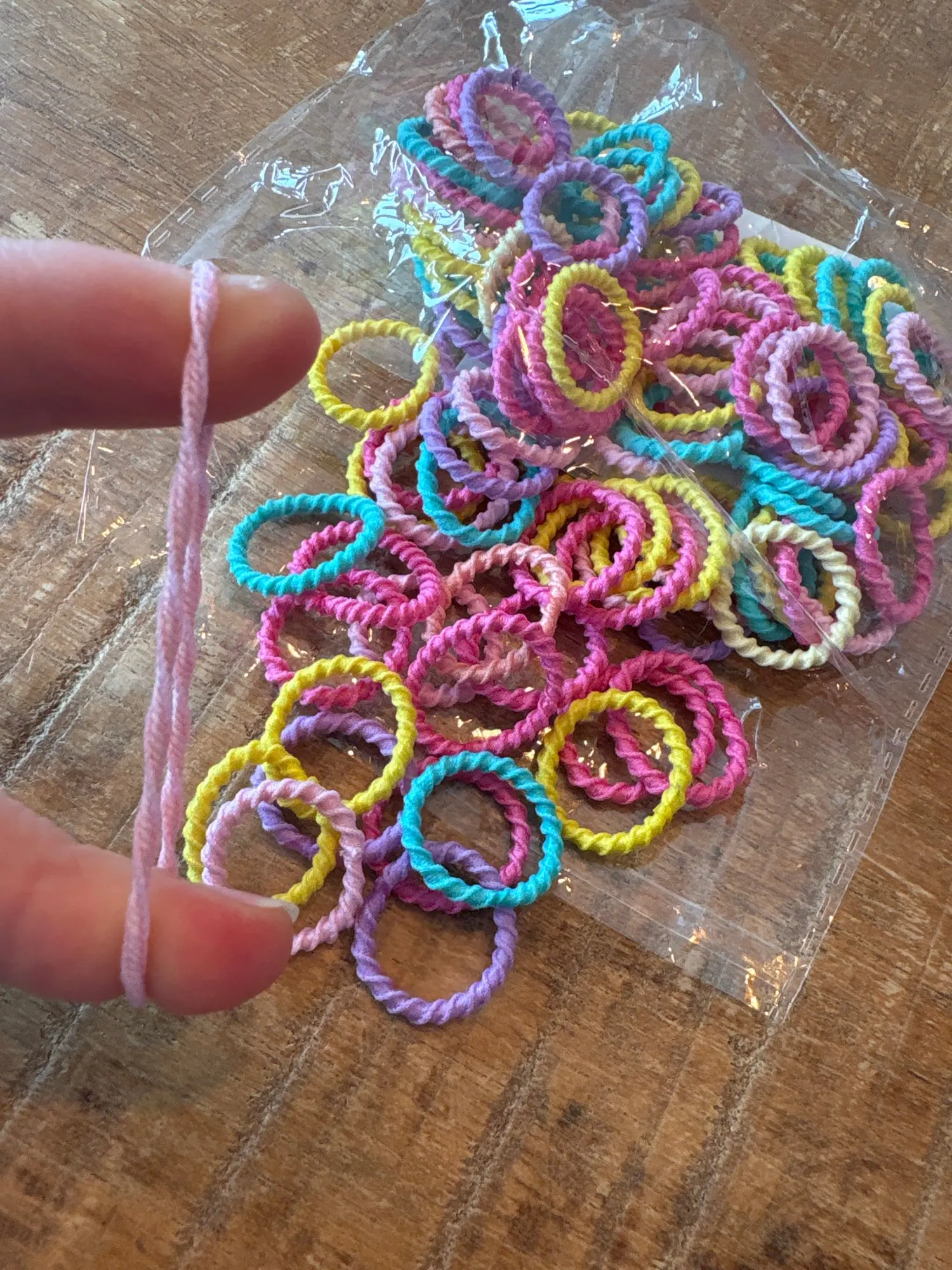 Colorful Rubber Band Set for Babies and Toddlers photo review