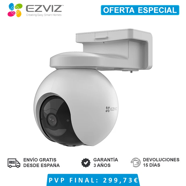 EZVIZ 360 PTZ Camera Outdoor/Outside, WiFi Cameras for Home Security,  Surveillance Camera with Smart Detection, Color Night Vision, Audio  Pick-up