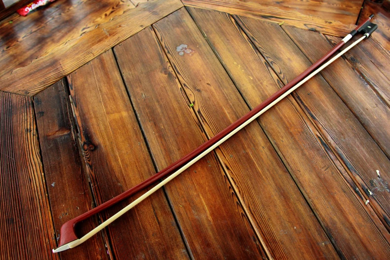 

Morin Khuur bow ebony bow octagonal silver wire for professional performance