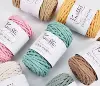 KNOTITUDE 4mm DIY Hand Knitting Recycled Cotton Cord Macrame Rope Crochet Yarn For Crochet & Knitting & Macrame 1