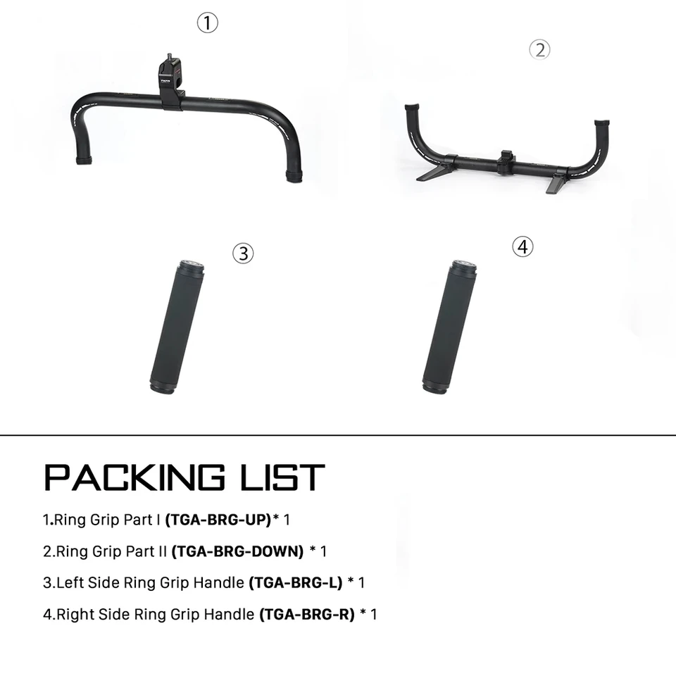 TILTA Advanced Ring Grip for RS 2 / RS 3 Pro / RS4 Shooting