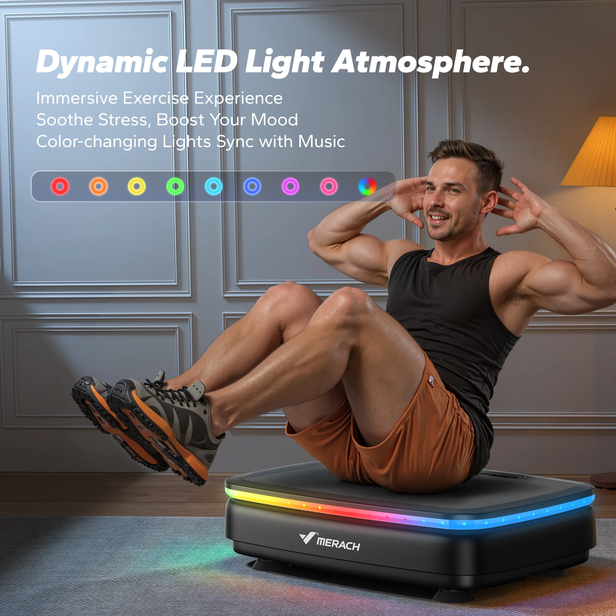 MERACH Vibration Plate 4