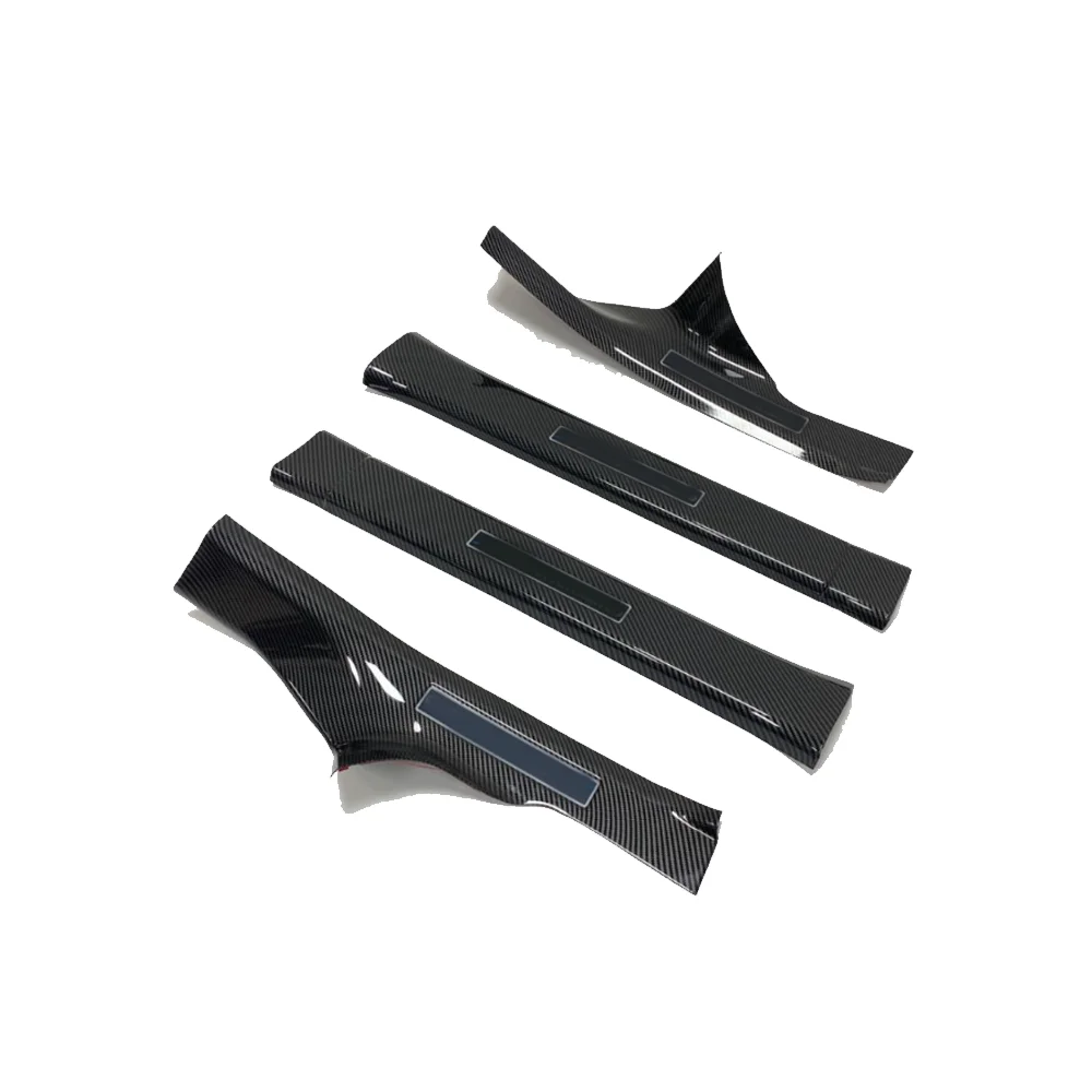 Set Van 4 Auto Instaplijsten Voor BMW 5 Series 5er Serie 5 E60 E61 M5 2005 2006 2007 2008 2009 2010, Roestvrijstalen Sticker Randbescherming Styling Tuning Accessoires Auto Accessoires