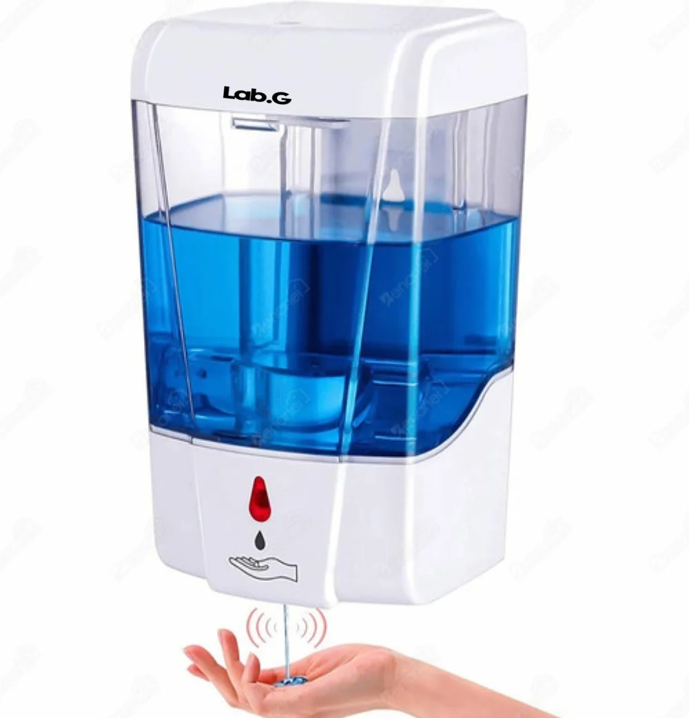 Dispensador De Jabón Automático Blanco Lab.G Montaje En Pared-700 Ml