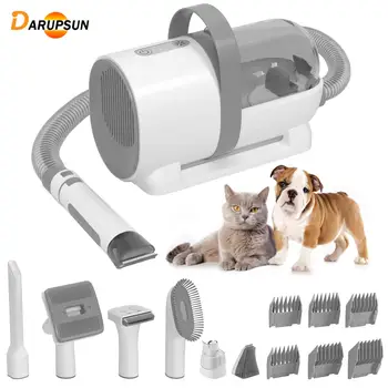 7 In 1 Dog Grooming Kit Hand Cleaner for Puppy Kitty Pet Grooming Vacuum Professional Pet Hair Clipper Cat Grooming Tool 1