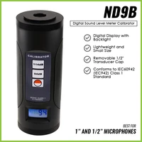 Digital Sound Level Meter Calibrator 94dB & 114dB Best For 1/2 Inches And 1 Inch Microphone Sonometer Noise Decibel Tester 1