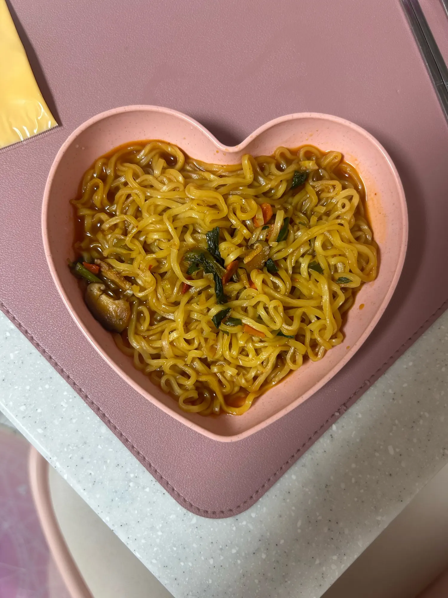Heart Shaped Plates Set, customer photo
