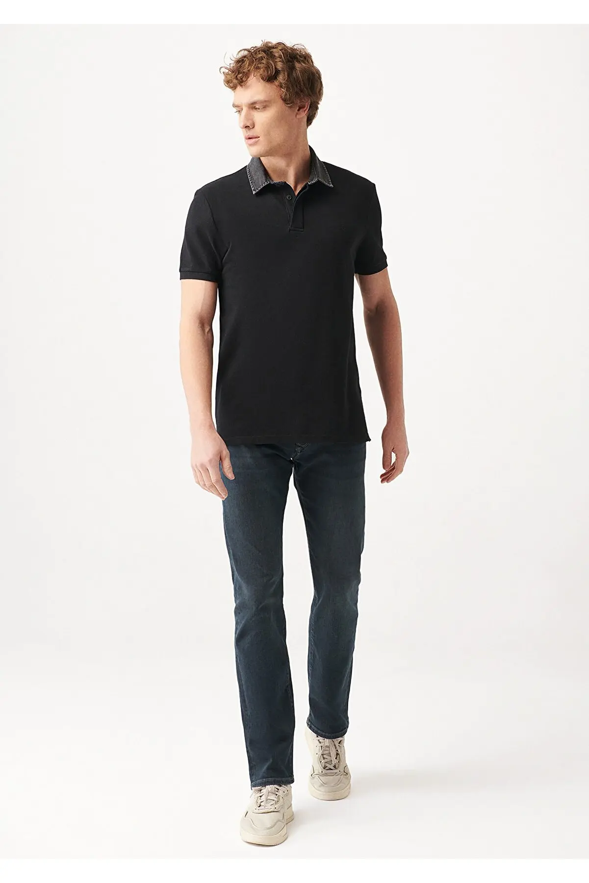 MAVI Hunter Jeans, Normal Waist, Relaxed Fit, Straight Leg New Season Quality Denim Men Trausers, Casual Men Jeans