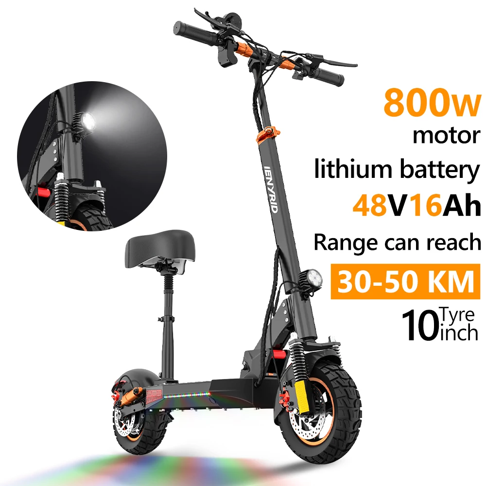 UK EU USA Warehouse iENYRID M4 PRO S+ Electric Scooter 800W 48V 16AH 45