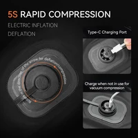 ReeYee Automatic Vacuum Storage Bags Jackets & Waterproof for Clothes 4