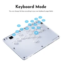Haute42- COSMOX Leverless Controller Arcade Fighting Games For PC/PS3/PS4/PS5 Switch Steam Stick Keyboard Rims Button Rim - Image 3