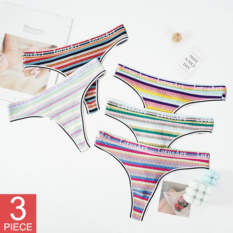 Sexy Seamless Underwear Women Panties G String  Cotton Women Thong  Underwear - 3pcs - Aliexpress