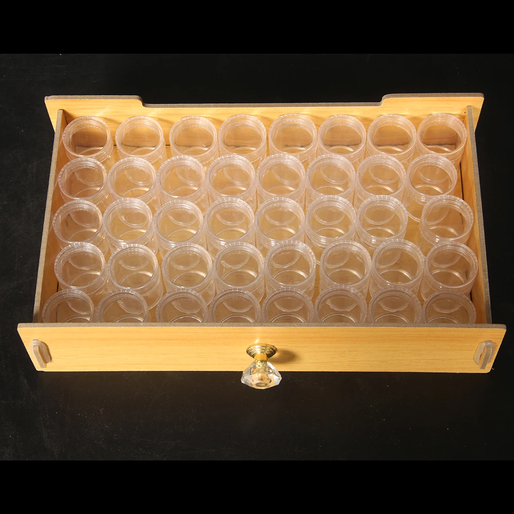 Storage Box Diamond Painting Accessories Diamond Painting Storage Box Diamond Painting Tool Set Wood Drawer Holder DIY Diamond Painting Accessories Tools Beads Container Kits Storage Organizer Stone Storage Convenience Box storage box diamond painting accessories diamond painting storage box diamond painting tool set
