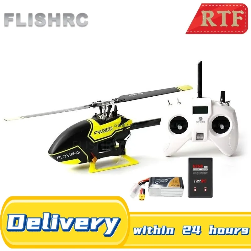 FLYWING FW200 H1 V2 Gyro 3D RC Helicopter RTF Self Stabilizing 3D