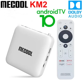 Mecool KM2 4K Android TV Box Amlogic S905X2 2GB DDR4 USB3.0 SPDIF Ethernet WiFi Prime Video HDR 10  TVBOX 1