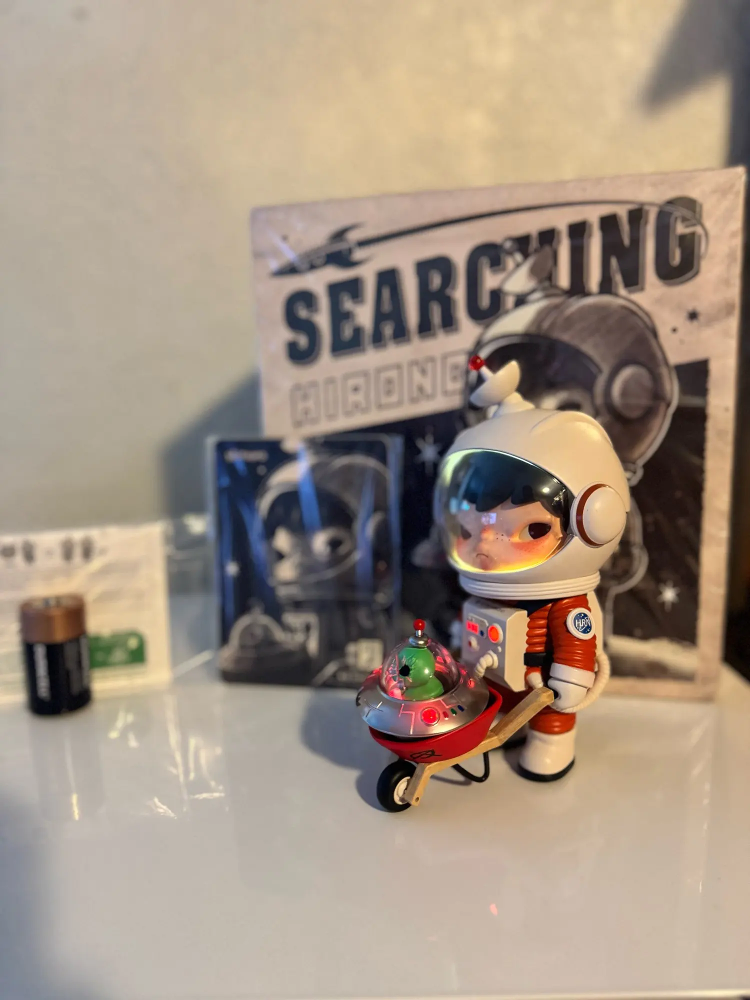 POP MART Hirono Search for Aliens Figurine Limited to 2pcs per