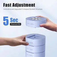 MERACH Adjustable Dumbbell Set of 2, 4 in 1 Hand Weights for Women at Home, Free Weights Dumbbells Each 2.2lb 4.4lb 6.6lb 8.8lb - Image 4