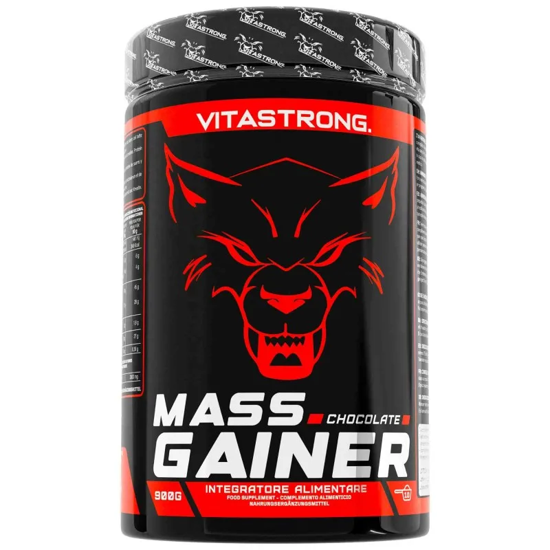 Mass Gainer Vitastrag, 30% de proteínas de alto calorico en polvo, maltodextrinas, dextrina en racimo, polvo monohidratado creatina 3G, masa muscular Gainer hombres y mujeres de alta calidad, levantador de pesas