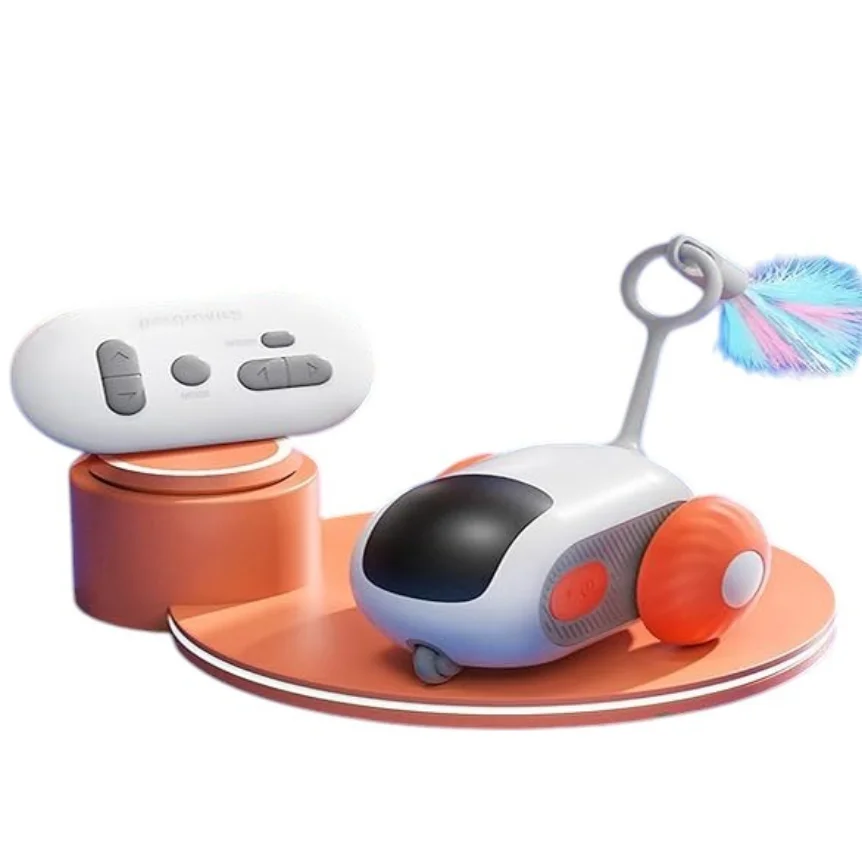 Eco-friendly cat toy car design