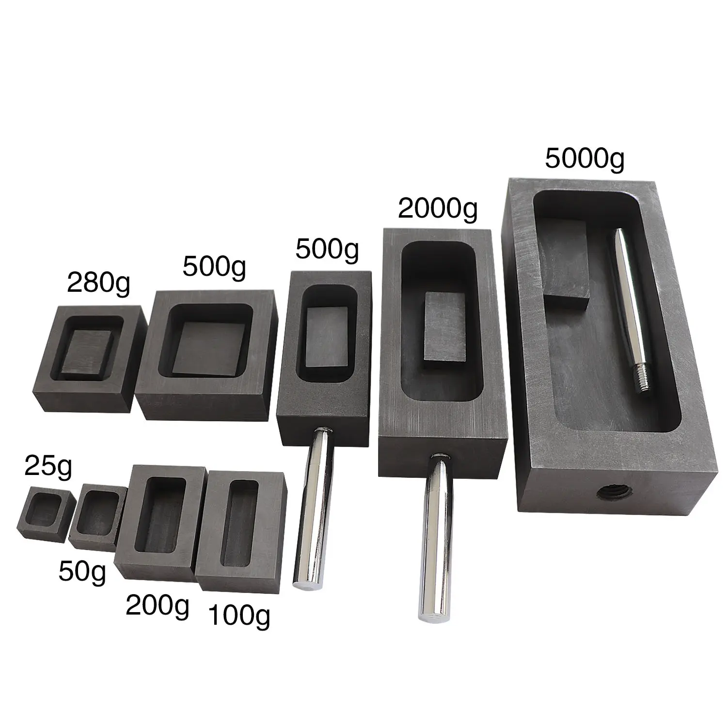 GraphiteIngotMoldGoldIngotMouldCrucibleMouldforMeltingCasting