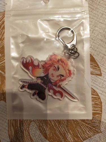 Demon Slayer Keychains Acrylic Jewelry Accessories Gifts photo review