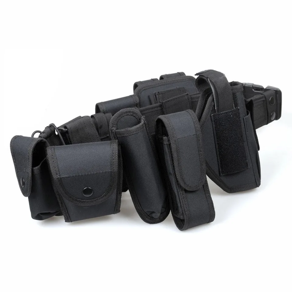 Adjustable Tactical Nylon Duty Belt Utility Kit