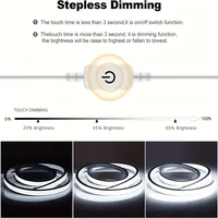 Touch Sensor Neon LED Strip Light Dimmable Waterproof Flexible LED Neon Sign Light Tape 5V USB Lighting Lamp For Room Decoration 2