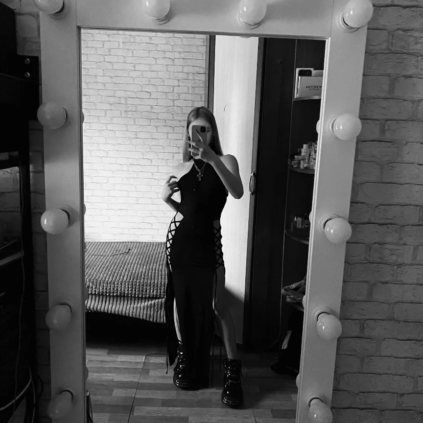 Bandage Goth Dress, customer photo