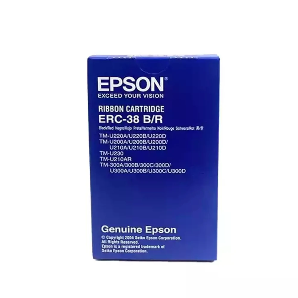 Original Fita Erc-38b Erc 38b para Impressora de Matriz de Pontos Tm-u220a U220b U220d U200a U200b U200d U210a 210b 210d U230 Erc38b r - Imagem 2