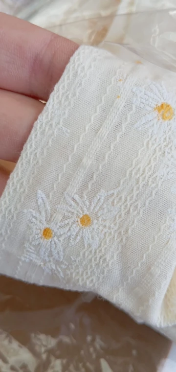 Nappe fleurie en coton