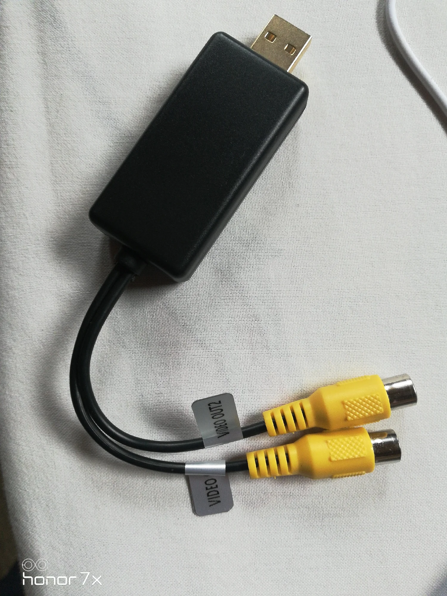 Адаптер видеовыхода USB-Cvbs для интерфейса RCA, usb-вход, 2 порта, видео  outbut для автомобильного радио, аксессуары для Android, плеер | AliExpress
