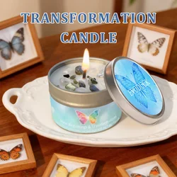 Law of Attraction Energy - Boosting Scented Candle Gift Set (Lemon)