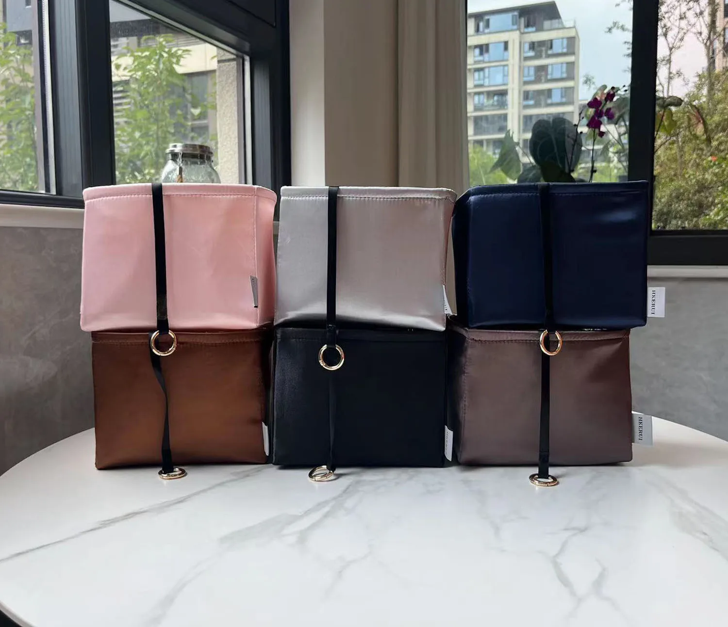 For Picotin 18 22 26 Insert Bags Organizer Makeup Handbag Organize Inner Purse Portable base shaper Premium Silky(Handmade） 6