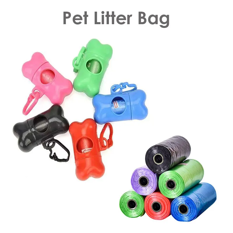Pet Dog Waste Poop Bags Portable Degradable Poop Bags for Waste Refuse