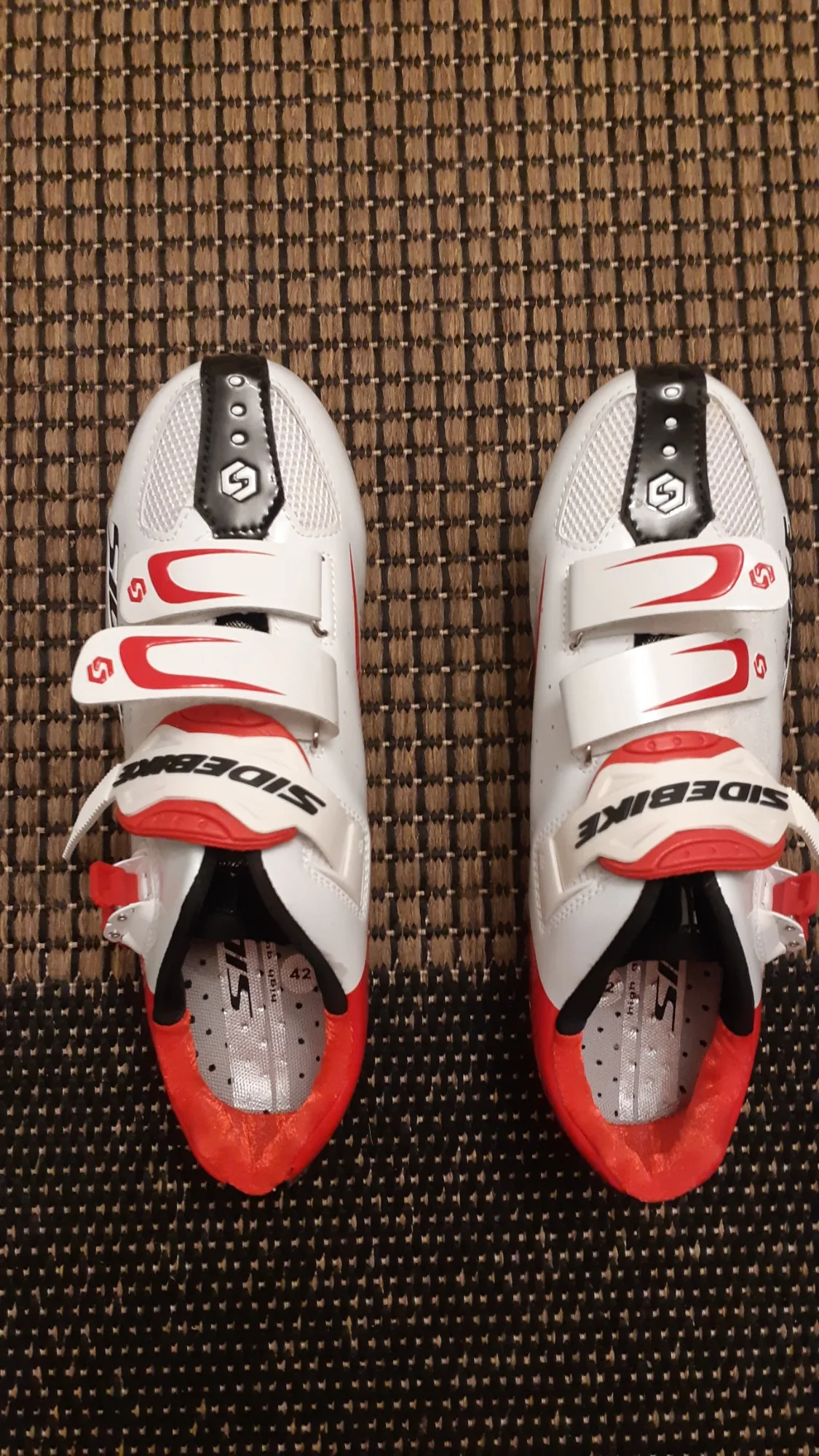 SIDE BIKE 自転車用シューズ ホワイト/レッド SIDE BIKE 自転車用シューズ ホワイト/レッド 【公式通販】