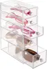 5-drawer clear plastic organizer – 3.25” x 7” x 9.75” 5