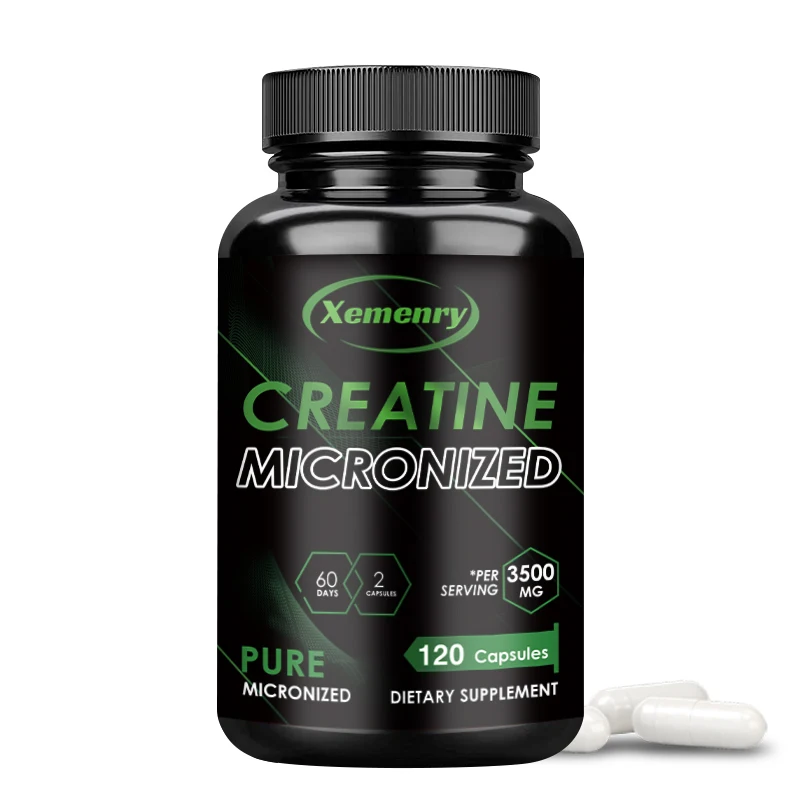 Premium Creatine Monohydrate Capsules for Energy and Recovery