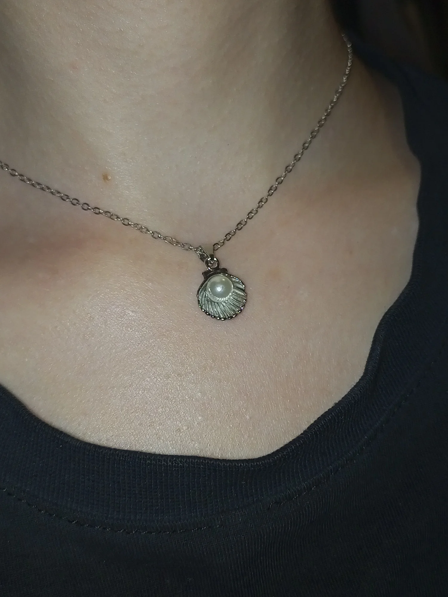 Pearl Necklace, Bracelet and Earrings 4-Piece Jewelry Set