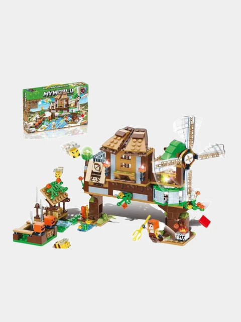 Maison Cochon Minecraft Lego - Blocs - AliExpress