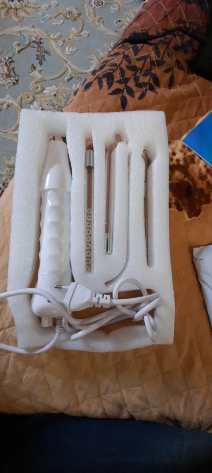 NiceSkin™ Aparelho de Alta Frequência para Eletroterapia e Limpeza de Pele (Bivolt) photo review