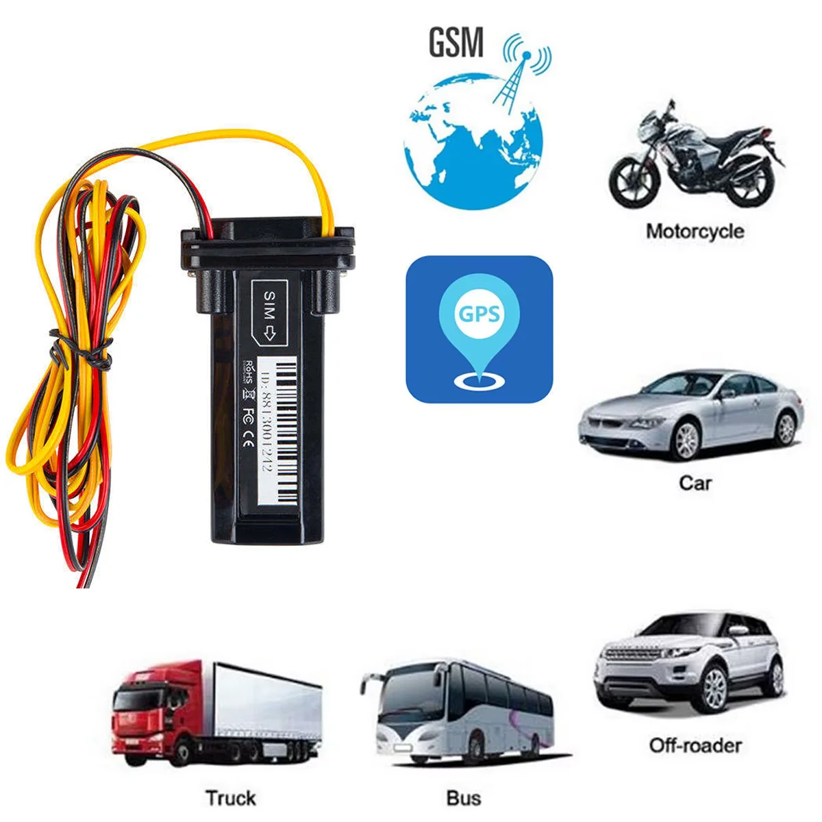 4G Mini GPS Tracker ST901L Waterproof Builtin Battery GT07L gps tracker car tracker For Car Truck and Trailer Vehicle Online Tracking Software