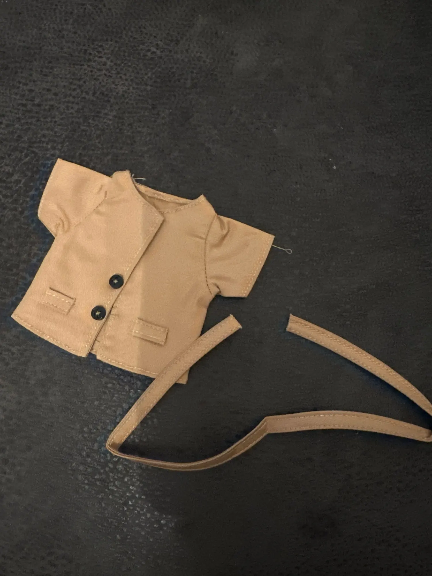 Labubu Doll Clothes: 15/17CM Spring/Autumn Trench Coat with Belt photo review